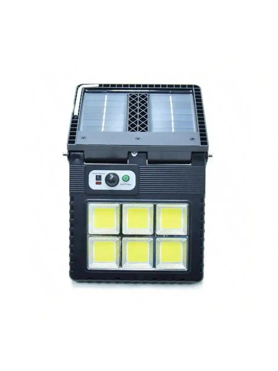 Lámpara solar plegable con sensor nocturno, 6 leds de alta potencia y control / w783-6 ，Luz Reflector LED Solar Recargable con Control Remoto