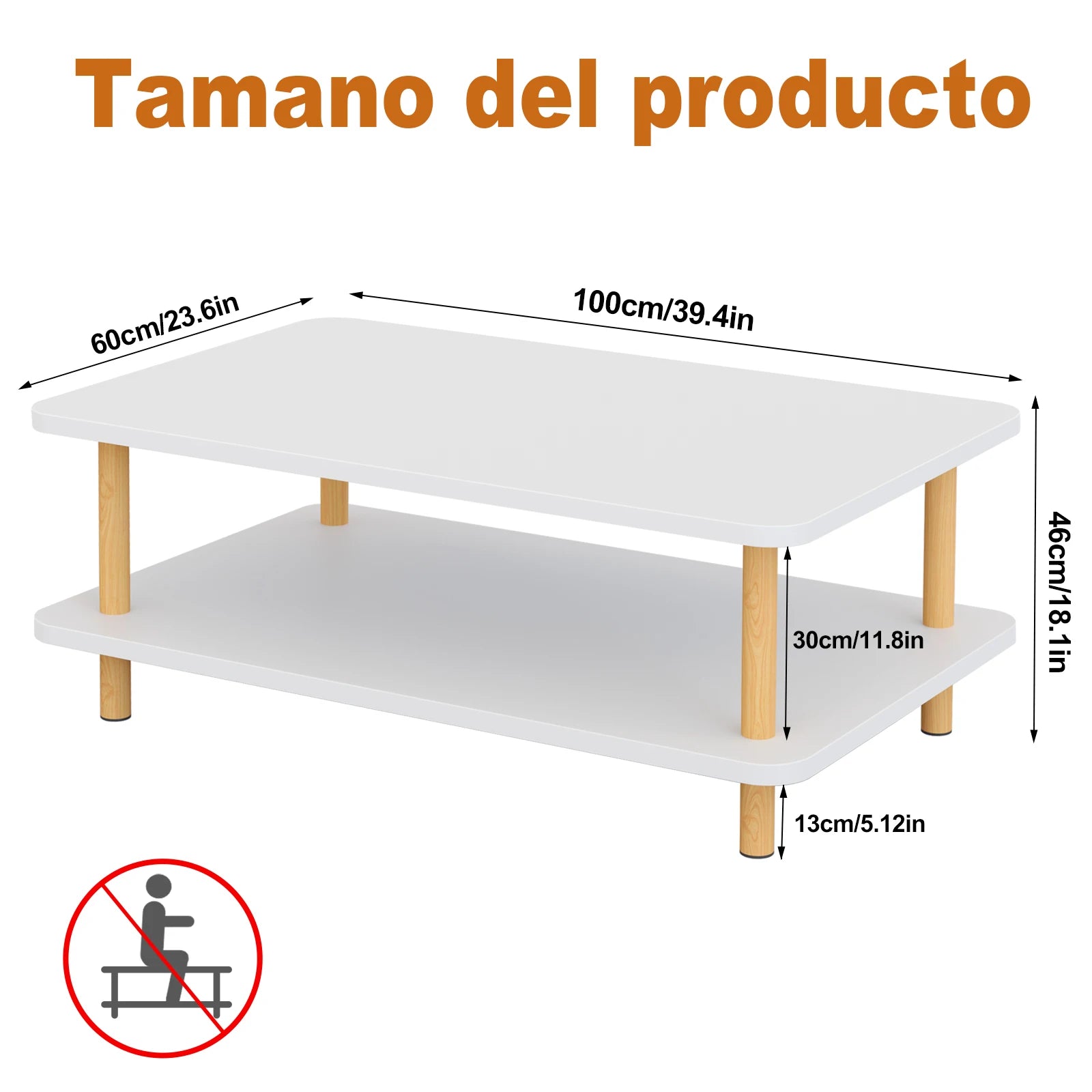 Mesa De Centro Moderna De Madera Mesas Laterales Para Sala Mesa De Centro Mesa Para Sala De Minimalista Y Moderna