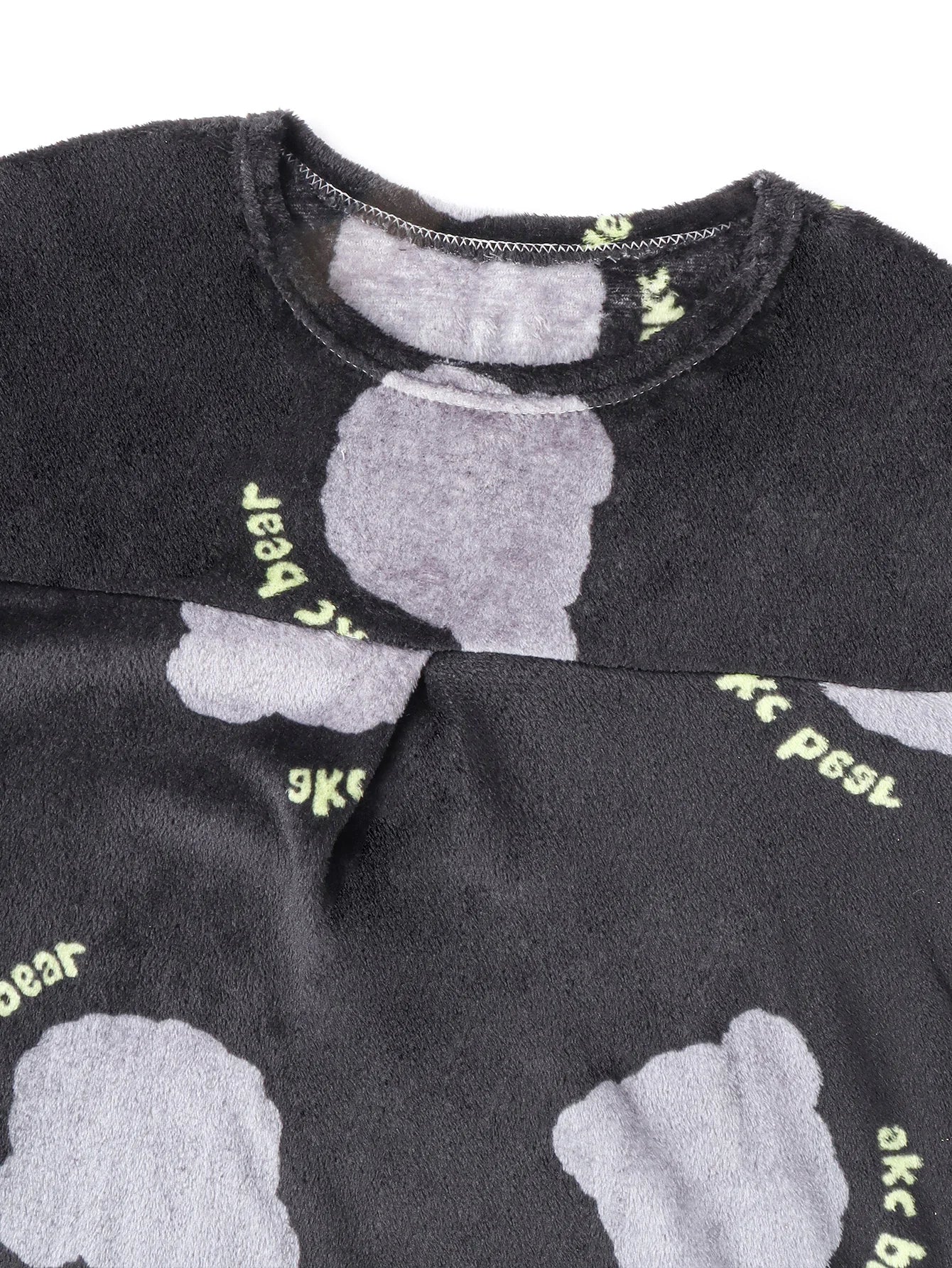 Conjunto de Pijama de Franela para Mujer – Suave y Cálido, Ideal para el Invierno, Pijama Largo de Manga Larga y Pantalón Cómodo