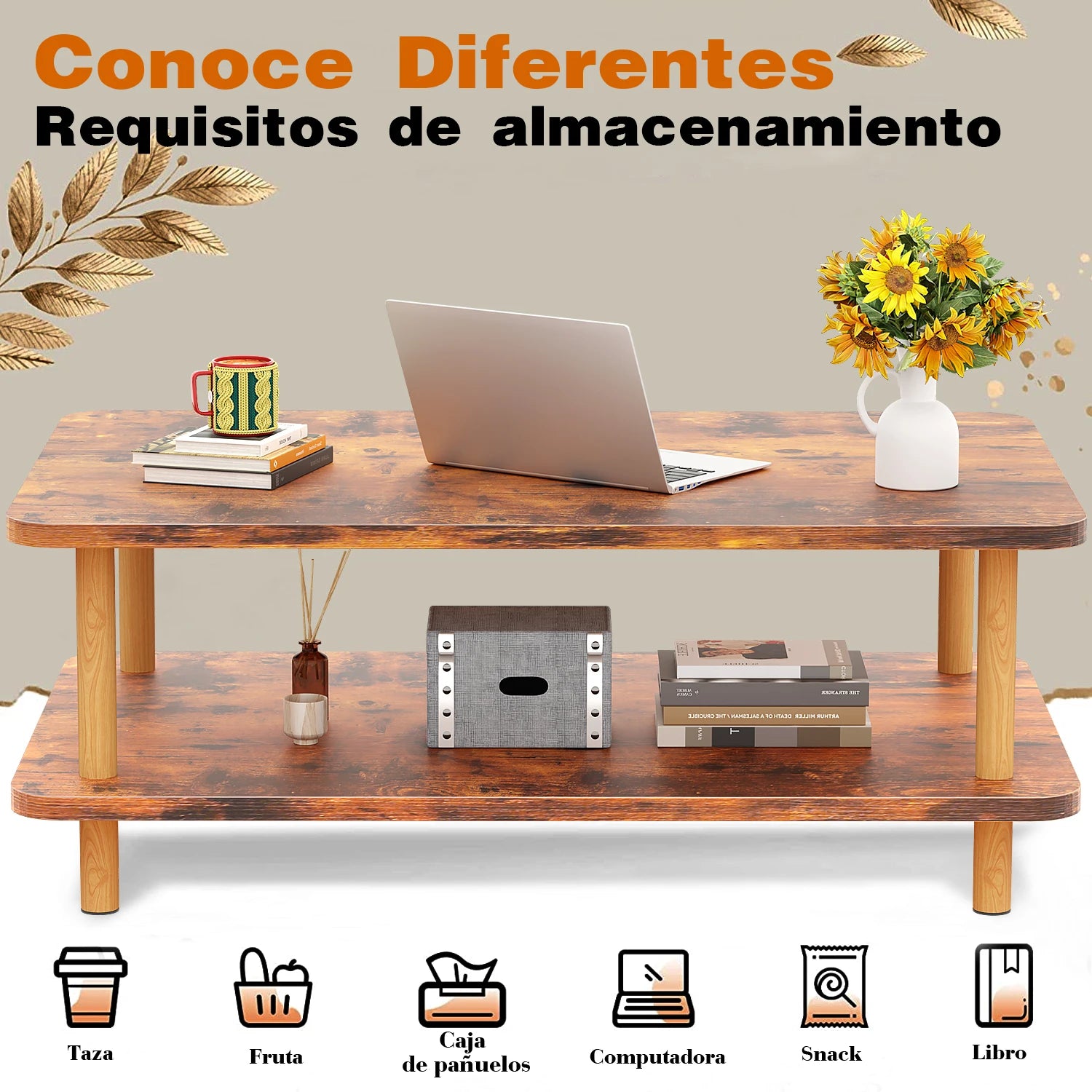 Mesa De Centro Moderna De Madera Mesas Laterales Para Sala Mesa De Centro Mesa Para Sala De Minimalista Y Moderna