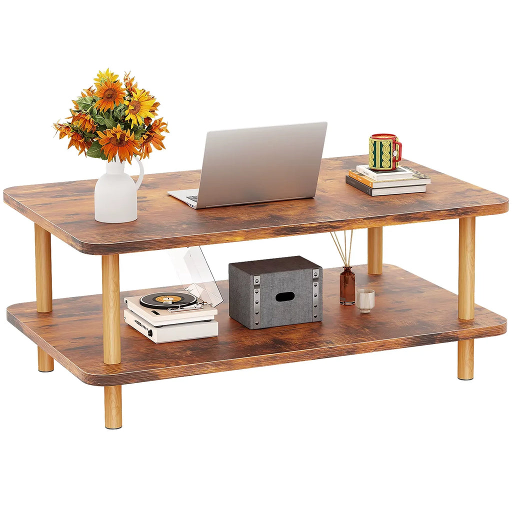 Mesa De Centro Moderna De Madera Mesas Laterales Para Sala Mesa De Centro Mesa Para Sala De Minimalista Y Moderna