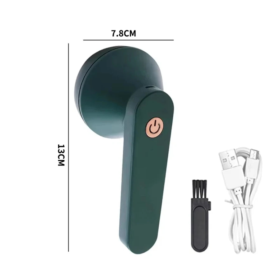 Eliminador de pelo de suéter Shaver USB recargable eliminador de pelo eléctrico adecuado para cuchillas de 6 hojas de ropa, adecuado para alfombras de sofá de muebles de bolas de pelo