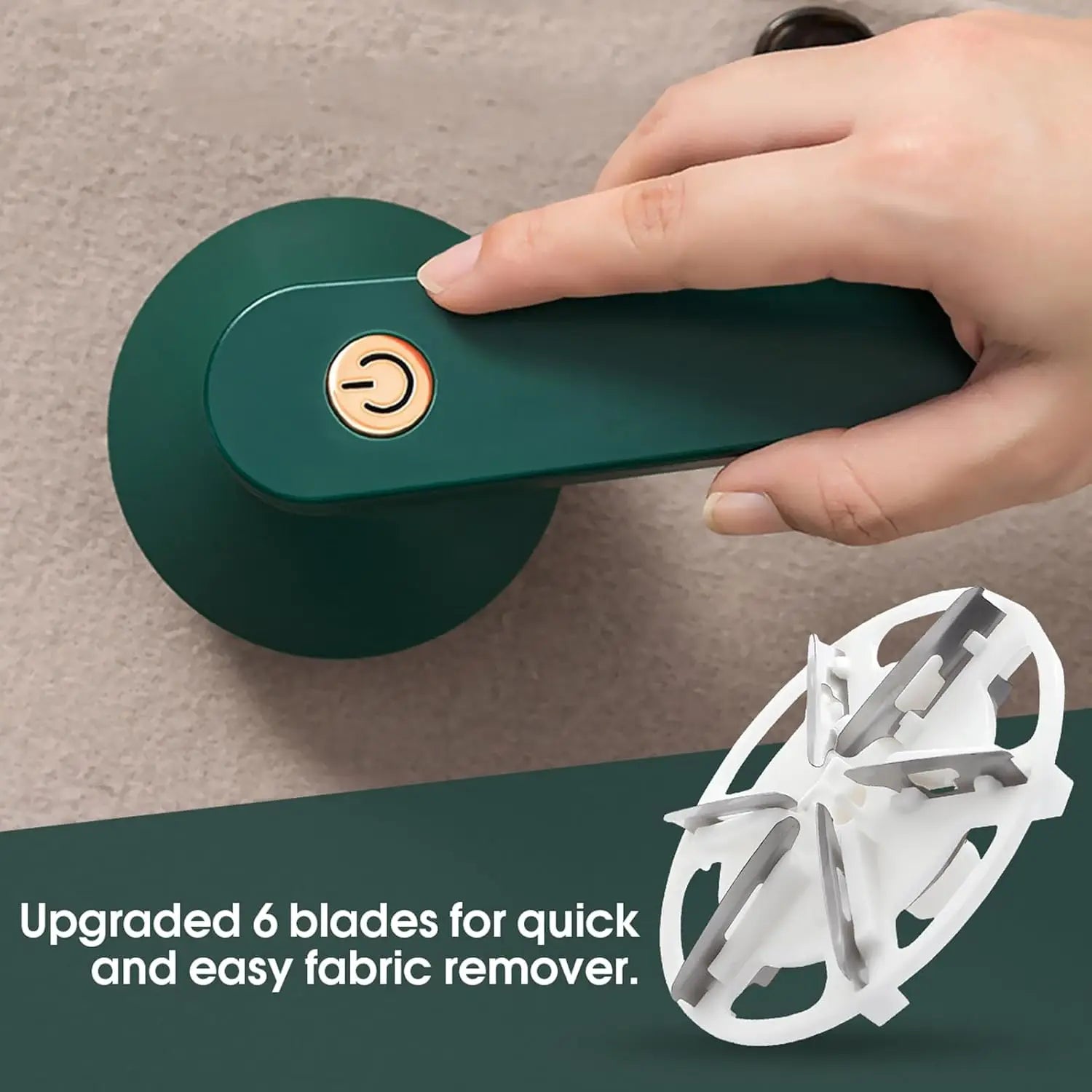 Eliminador de pelo de suéter Shaver USB recargable eliminador de pelo eléctrico adecuado para cuchillas de 6 hojas de ropa, adecuado para alfombras de sofá de muebles de bolas de pelo