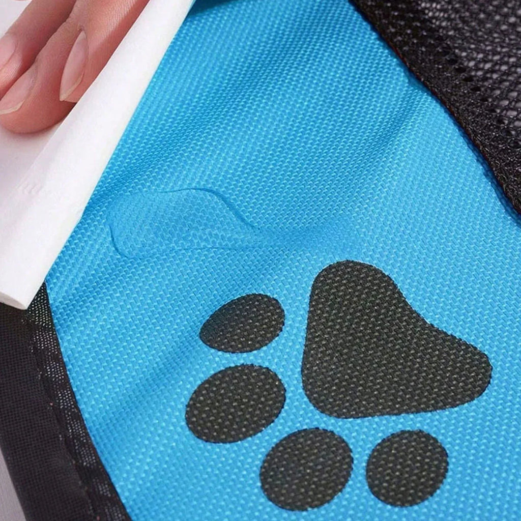 Plegable Duradero Y Portátil Lona De Oxford Valla De La Sala De Partos Para Mascotas Nido De Gato De Jaula De Perro Octogonal