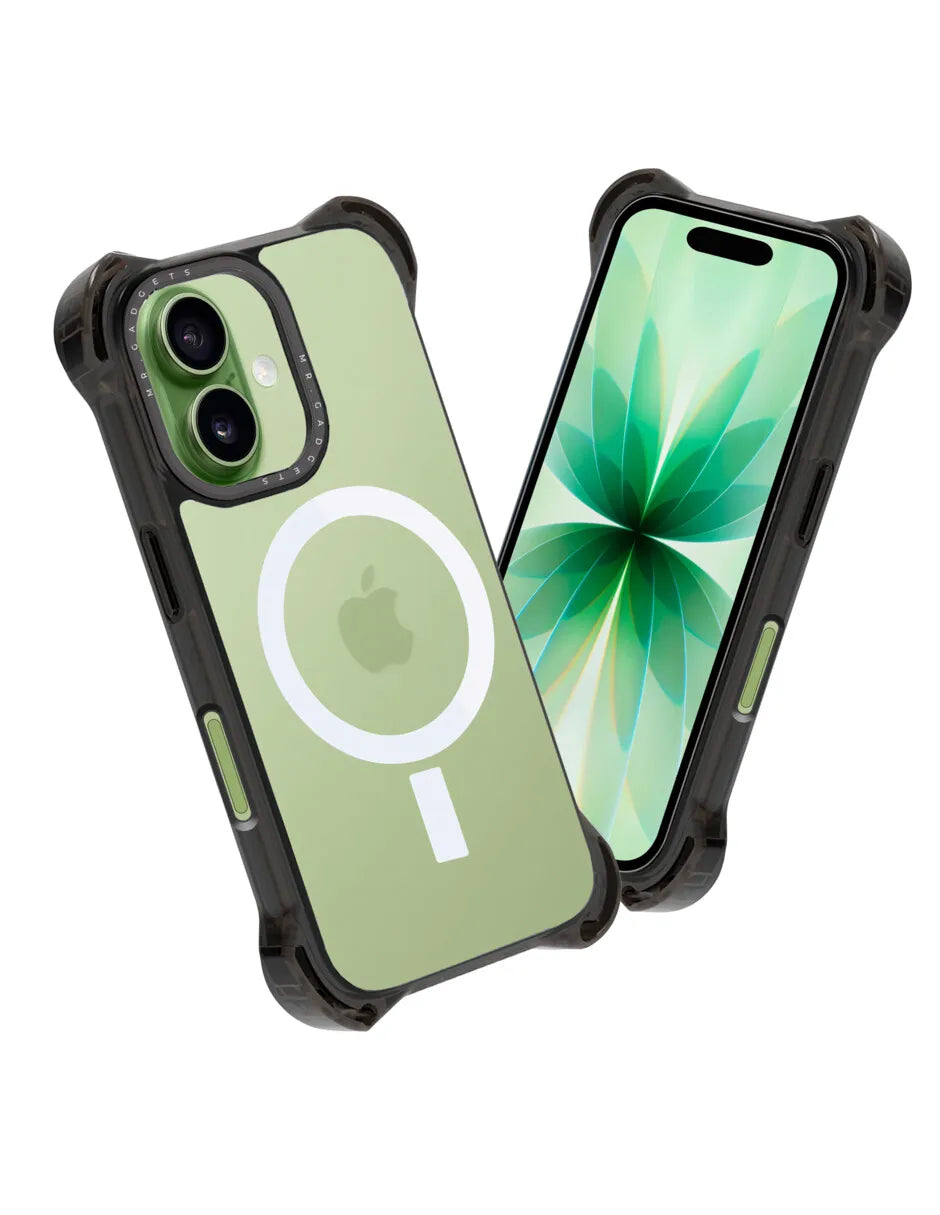 Funda ultra bounce resina epoxi MR GADGETS Ultra Bounce Compatible con iPhone 17 resistente protección moda elegante regalo uso rudo