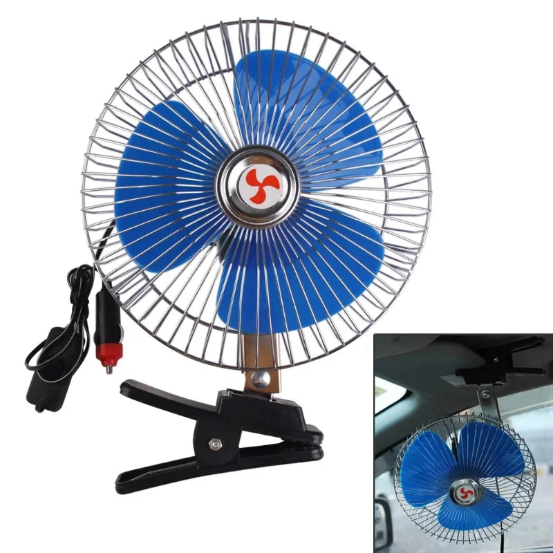 Ventilador de aire para automóviles de verano, bajo ruido, modelo compacto, para coches pequeños y camiones