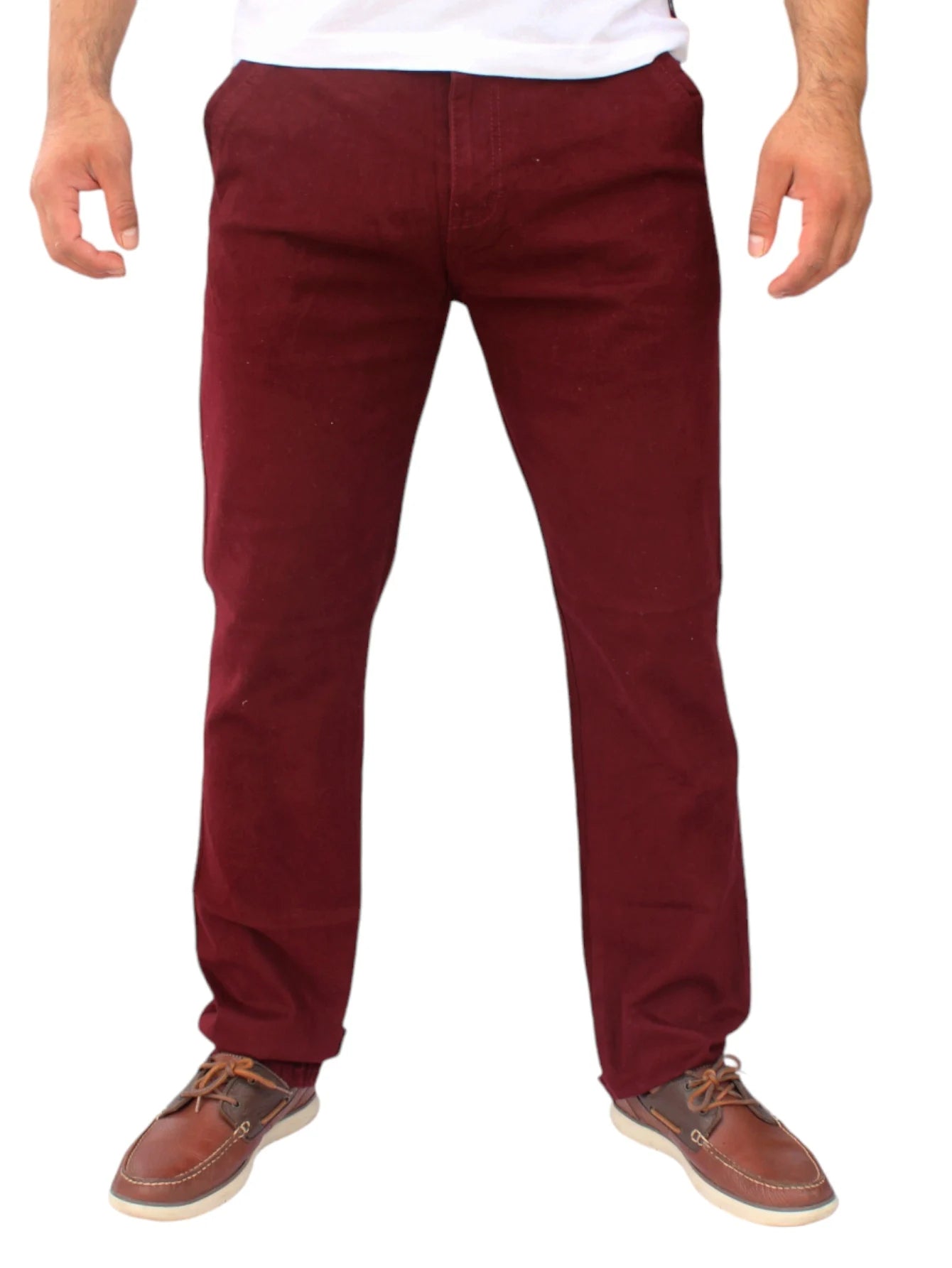 Pantalón Recto de Gabardina Stretch John Silver Jeans