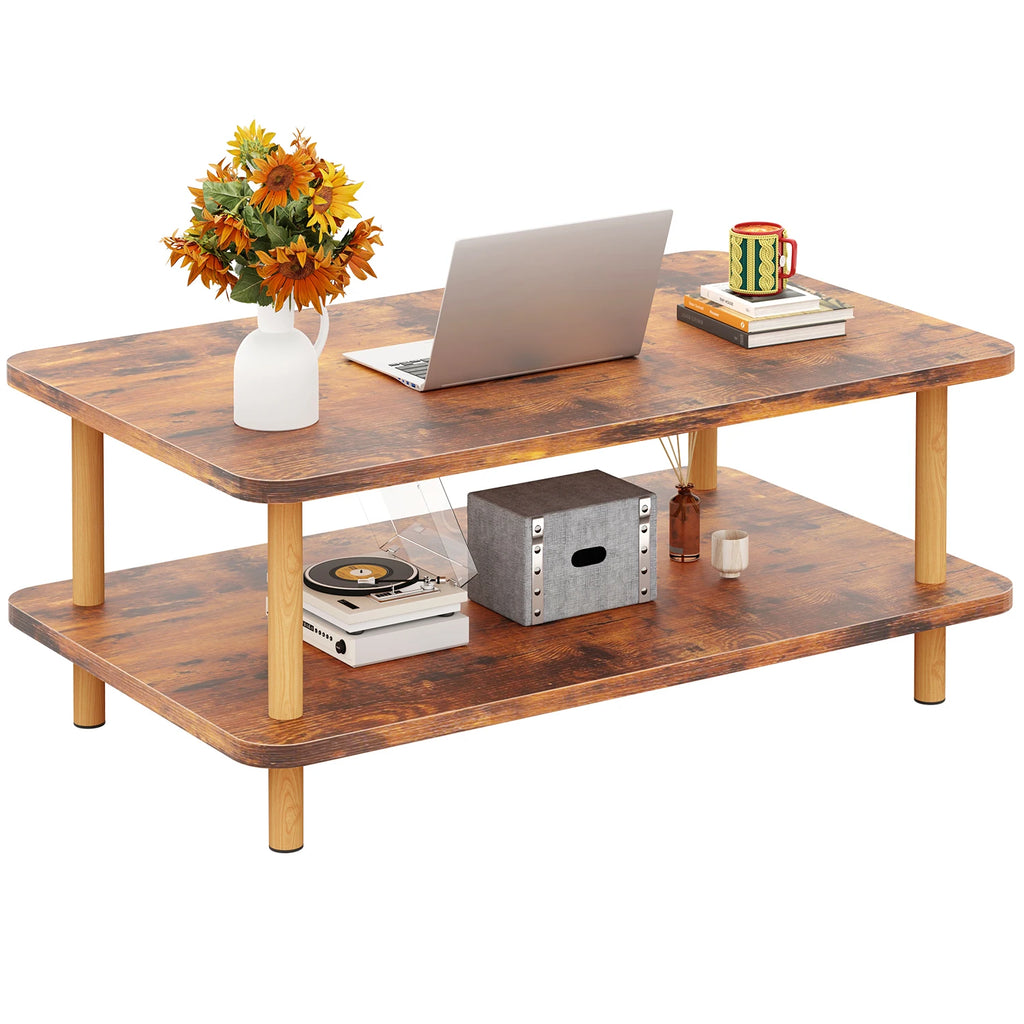 Mesa De Centro Moderna De Madera Mesas Laterales Para Sala Mesa De Centro Mesa Para Sala De Minimalista Y Moderna