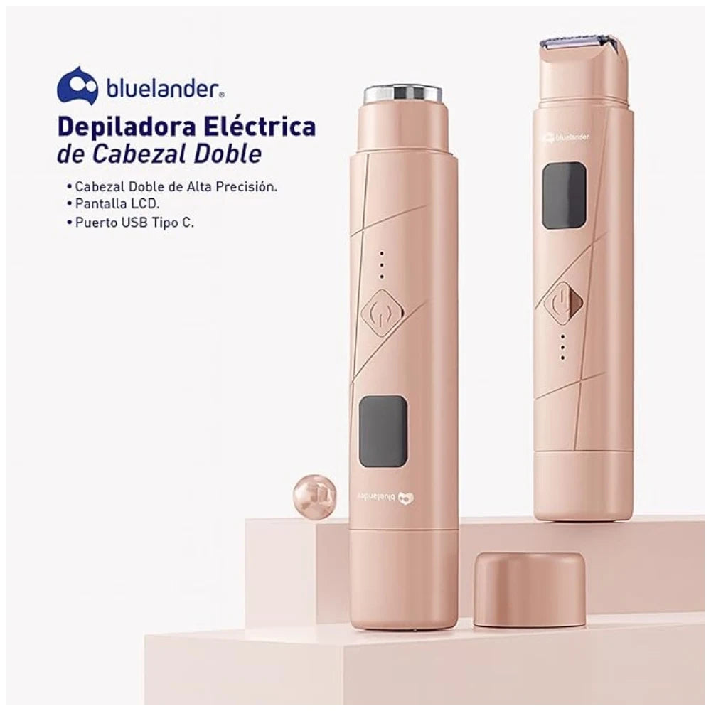 Rasuradora Eléctrica para Mujer (14.5 * 2.6 cm). Bluelander