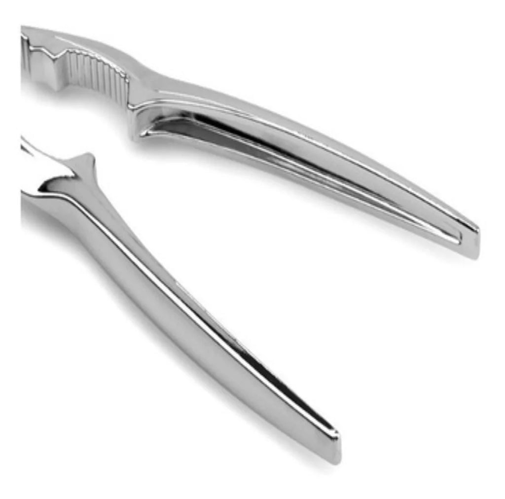 Pinza Quebrador De Nueces Cascanueces Abridor Aleación Zinc Plateada Lab.G