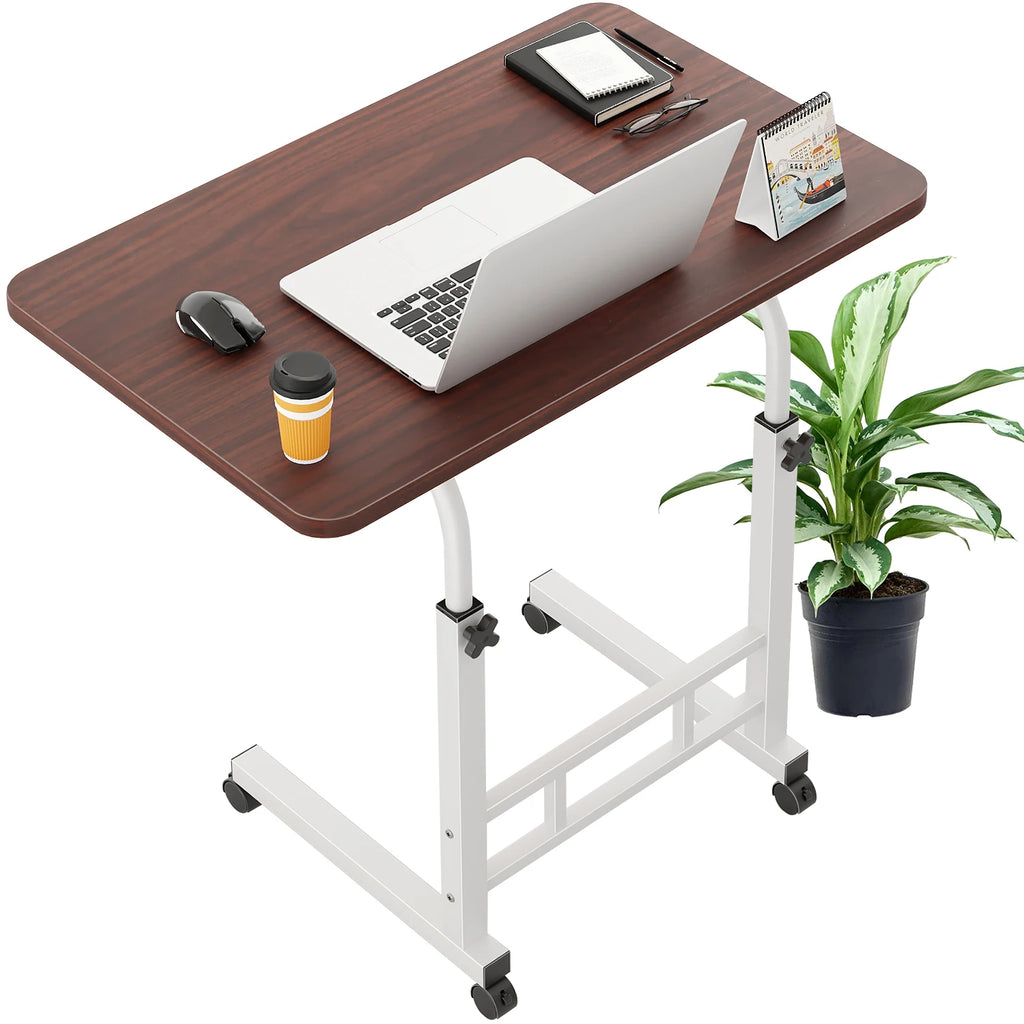 Mesas Laterales Con Ruedas Soportes Para Laptops Con Ruedas Y De Altura Ajustable,60x40x90cm Mesas De Reunión,mesas Laterales,ajustable Escritorio Mesas Para Jardin Altura Ajustable Mesa Laterales Escritorio