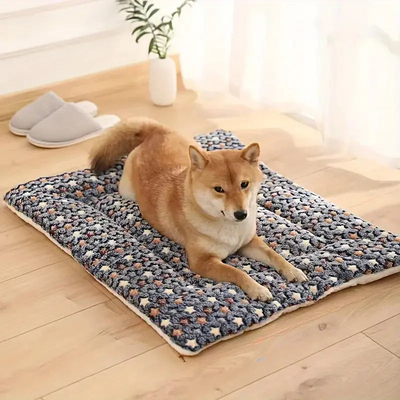 Estera para mascotas, cama para perros y gatos, estera gruesa para dormir, manta para perros, estera para cachorros, gatitos, cama para perros pequeños y grandes, alfombra para mascotas