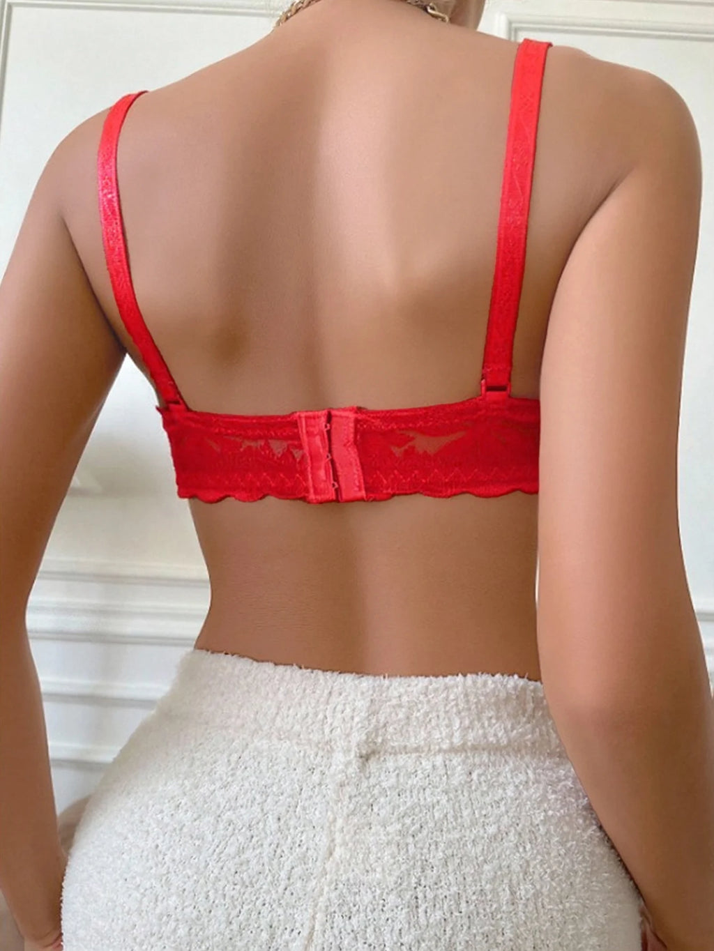 BR6022B Sujetador estampado (3 piezas) Copa B push up