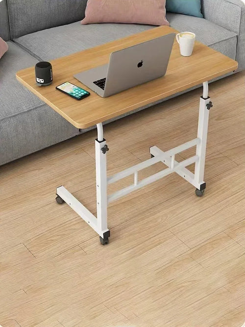 Adjustable TV Tray Table Comfortable Laptop Table Dinner Trays for Eating TV Dinner Tray on Bed Sofa for Eating Reading  60x40cm Escritorio para computadora, Puede Subir o Bajar la Altura (60~90cm), Escritorio Grande d