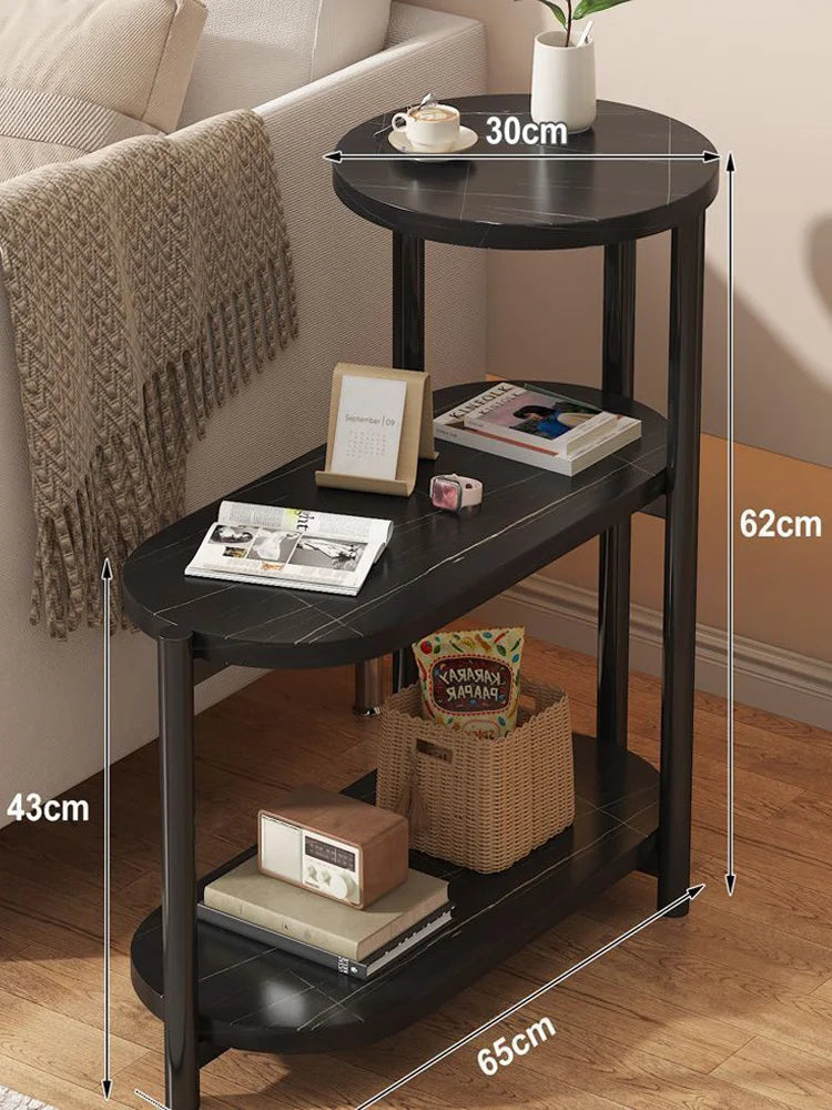Mesa de centro Mesa Minimalista Lateral Moderna Multiusos De 3 Niveles