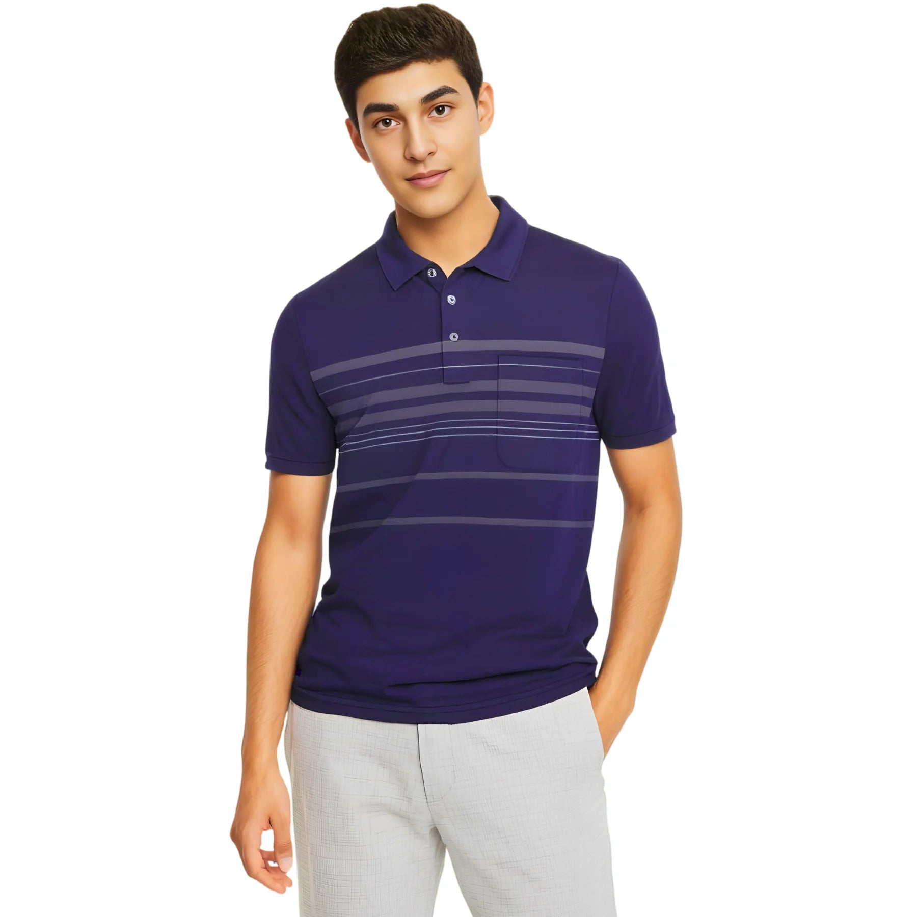 Playera polo hombre