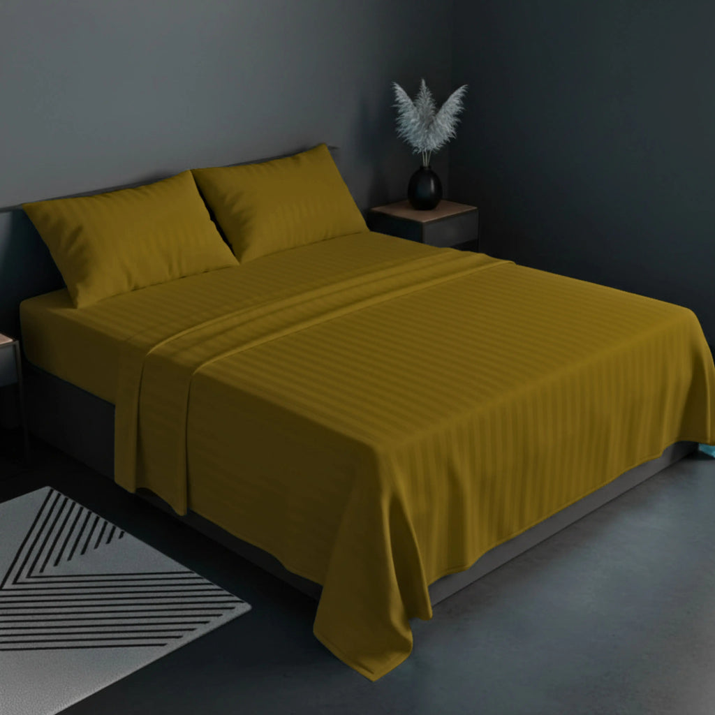 Juego de Sabanas para Cama, Sabana Bajera, Sabana Plana y Funda de Almohada, Cajon Amplio, 2800 Hilos, Premium Egipcian, Sábana Embosada,Tamaño Individual, Matrimonial, Queen y King Size