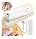 Mini Máquina De Sellado De Bolsas Lab.G De Plástico Blanco