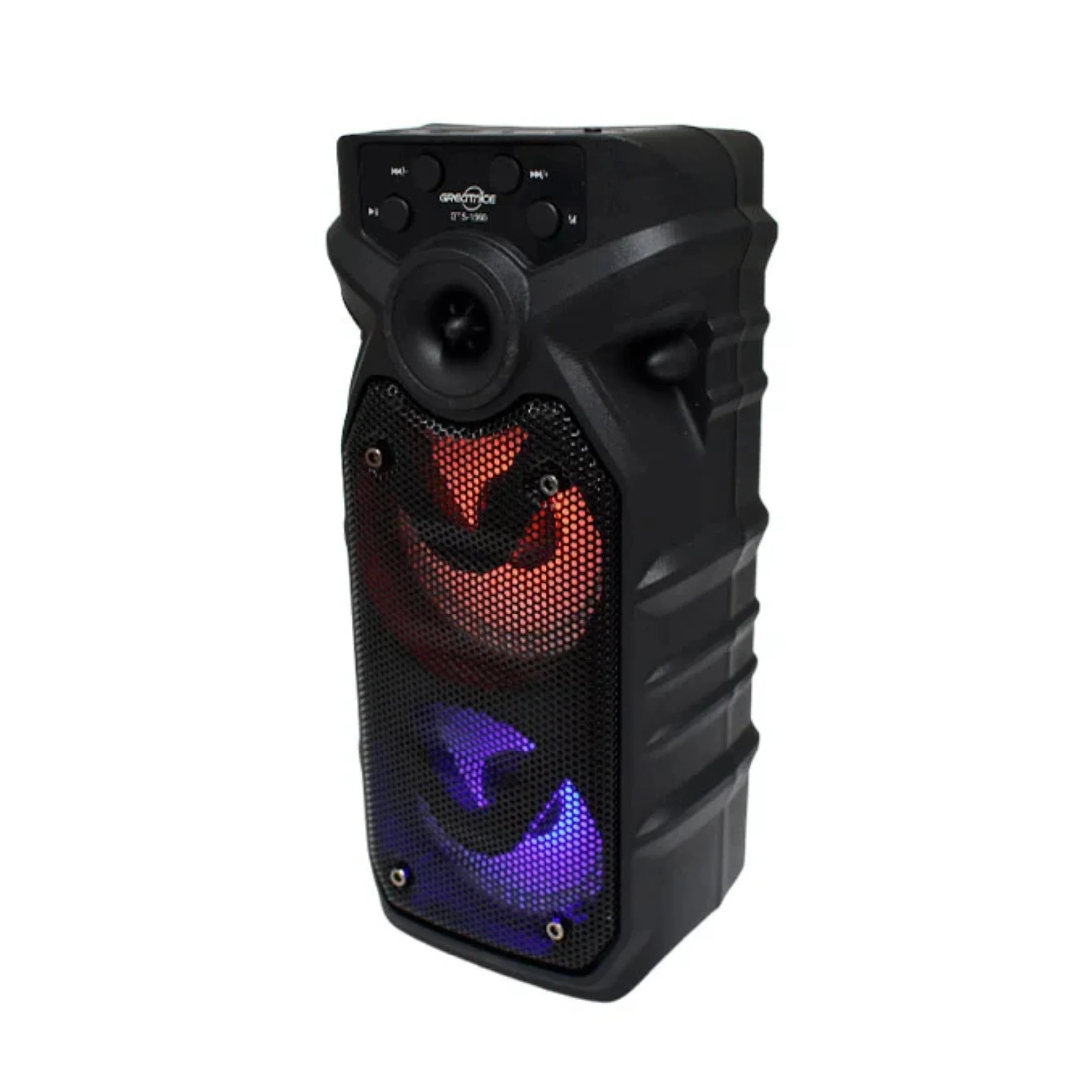 Bocina Bluetooth de 3"x2 Pulgadas con Luces LED