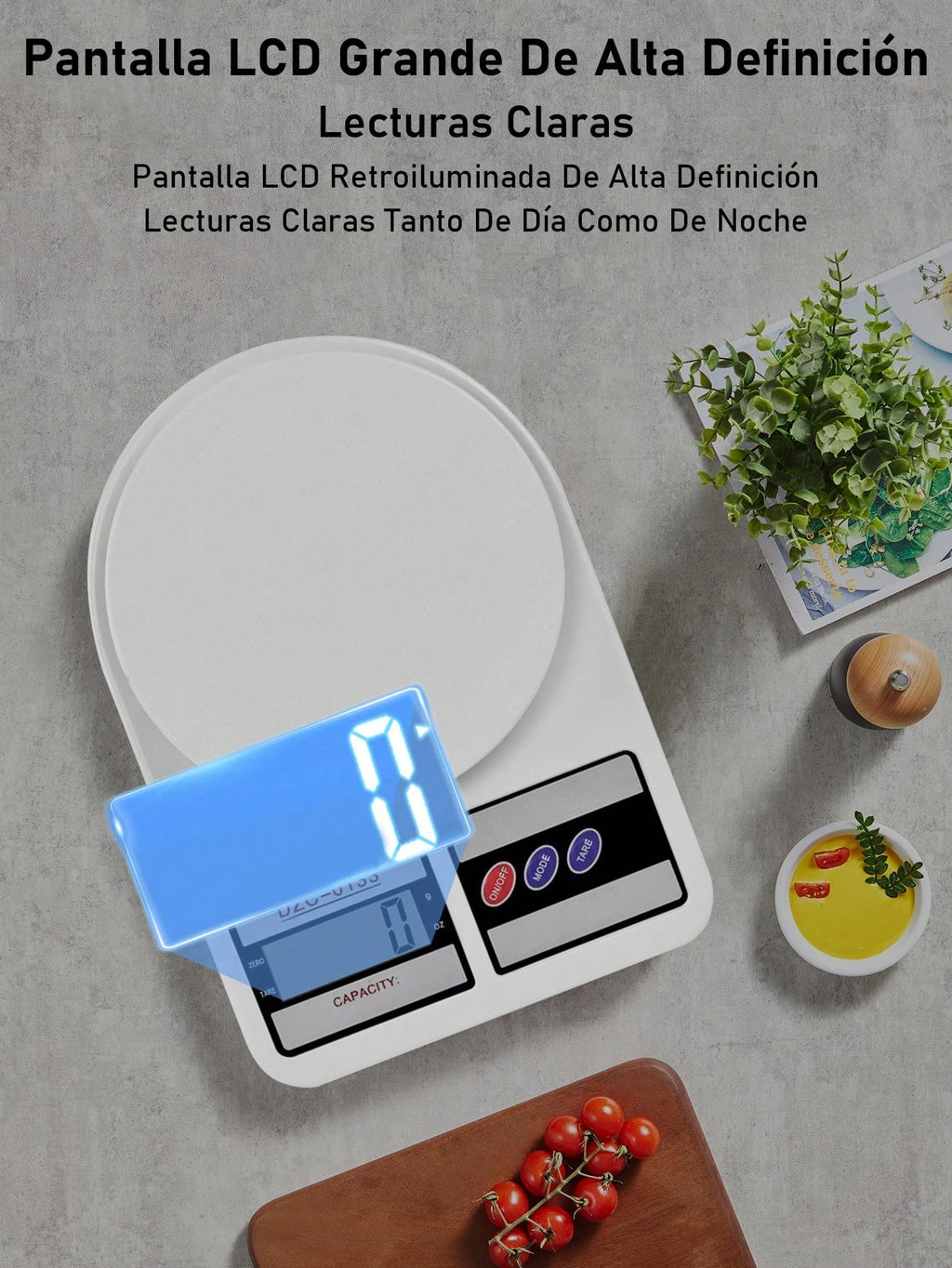 Bascula Cocina Digital De Cocina Bascula Digital Gramera De Cocina Pesa De 1 Gramo A 5 Kilos