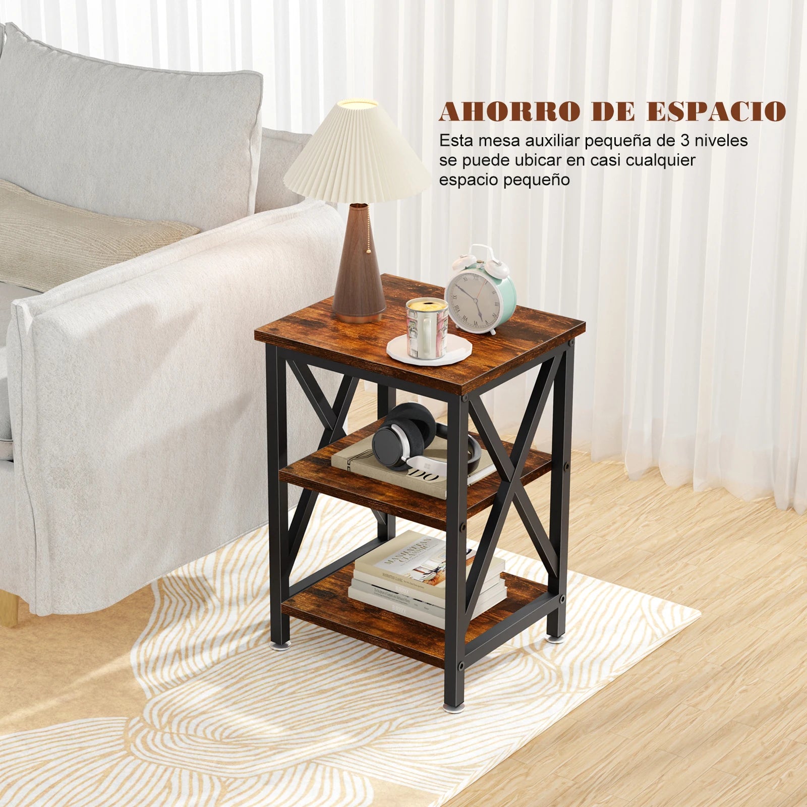 Mesa Auxiliar, Mesa De Noche Moderno, Pequena Mesa De Centro Buró Para Recámara Mesa De Noche Minimalista Mesa Auxiliar Mesa Para Jardín Mesa De Centro Mesa Auxiliar Madera Moderna Mesa De Centro Mesa De Noche