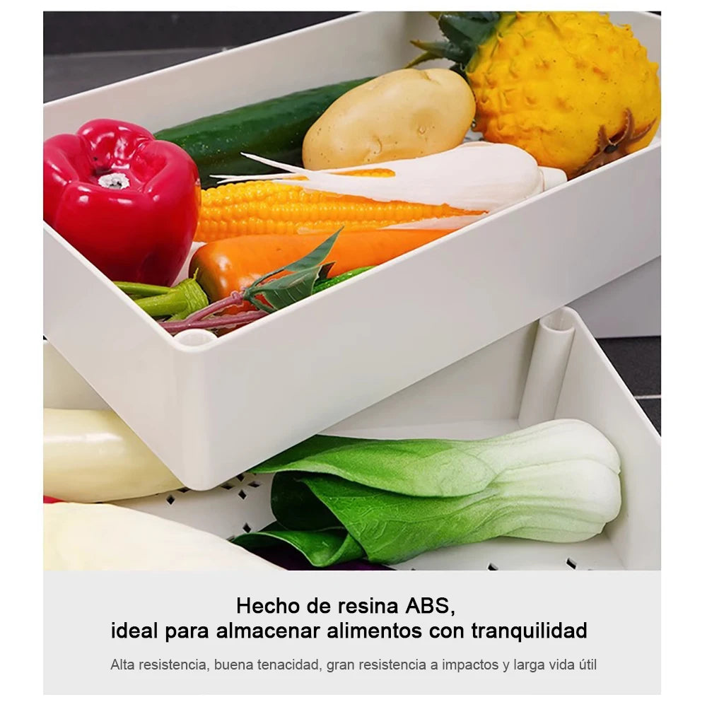 Estantería Rodante de 5/6 Niveles en Diseño Blanco y Negro, Carrito Almacenamiento Móvil Ideal para Cocina, Baño, Lavandería, Sala de Estar y Vestidores, Perfecto para Espacios Reducidos