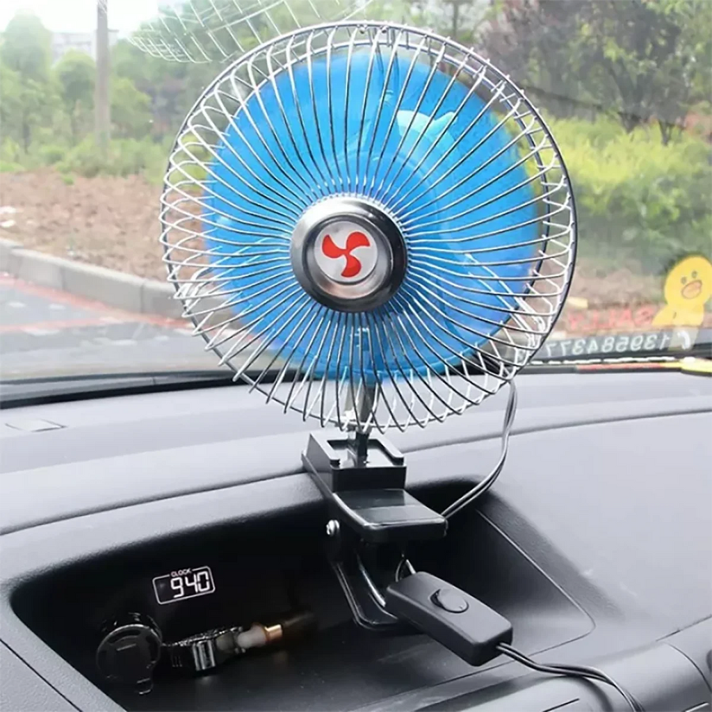 Ventilador de aire para automóviles de verano, bajo ruido, modelo compacto, para coches pequeños y camiones