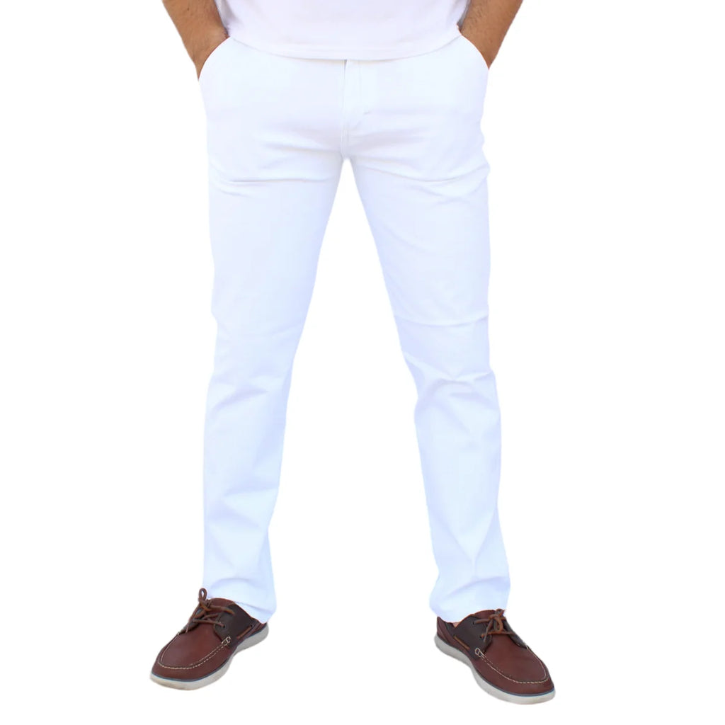 Pantalón Recto de Gabardina Stretch John Silver Jeans