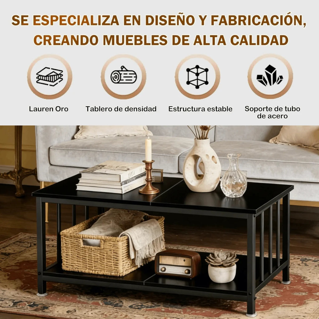 Mesa De Centro Cuadrado Minimalista Moderno Mesas De Centro Cuadrado Minimalista Moderno Auxiliar Mesa De Centro, Mesa Para Sala De Madera Moderno
