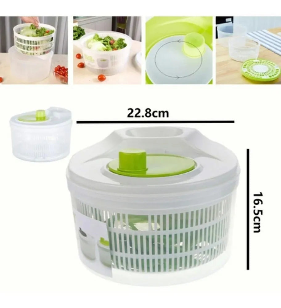 Centrifugador De Verduras | Secador De Lechuga Para Cocina Blanco Lab.G