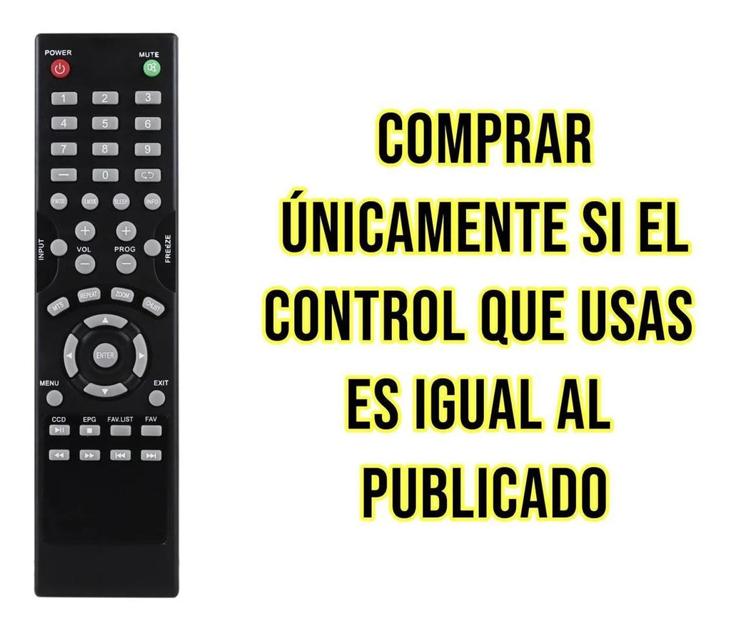 Control Remoto Cobia Pantalla Lcd Led Directo