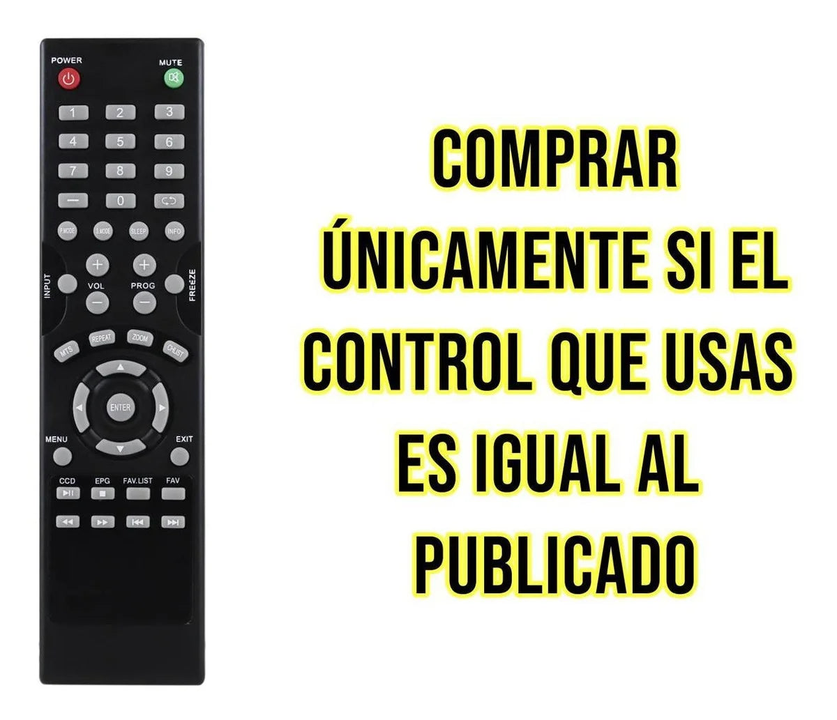 Control Remoto Cobia Pantalla Lcd Led Directo
