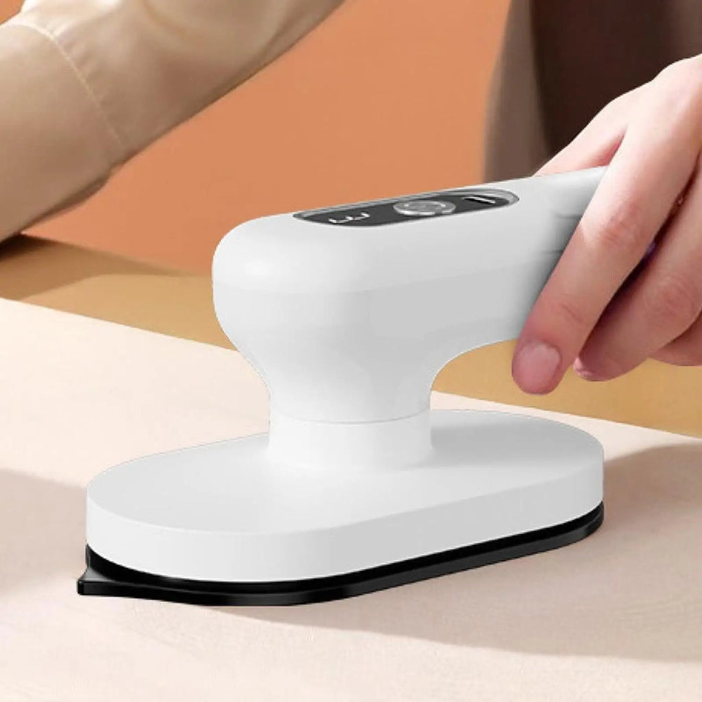 Mini Plancha Inalámbrica 180 °   Plancha de vapor giratoria, plancha de mano compacta y mini, calentamiento en 30 segundos, carga USB para ropa, hogar familiar