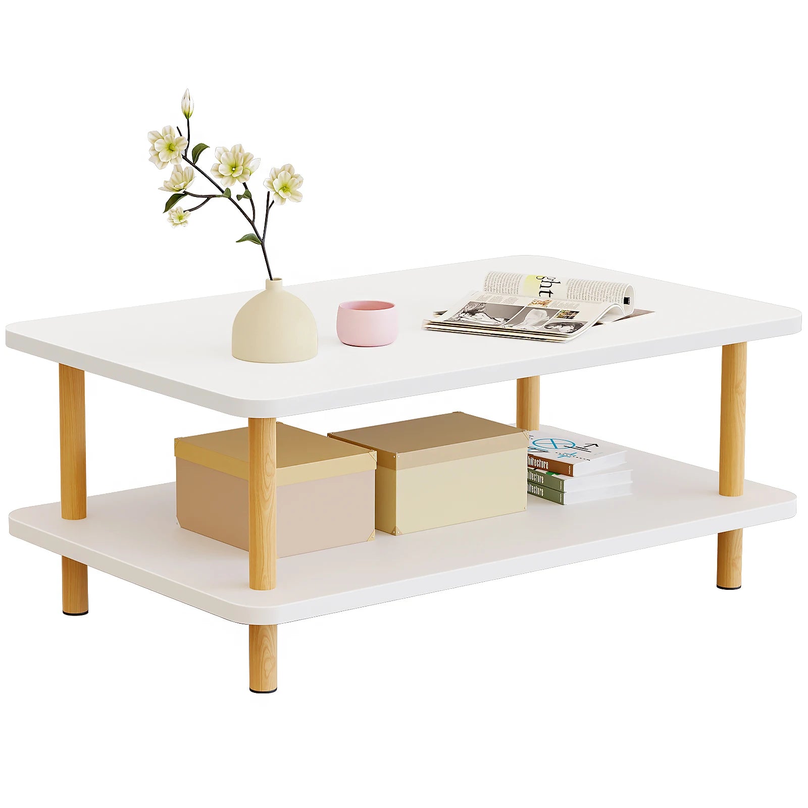 Mesa De Centro Moderna De Madera Mesas Laterales Para Sala Mesa De Centro Mesa Para Sala De Minimalista Y Moderna