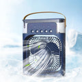1 ventilador de enfriador de pulverización de cinco agujeros, portátil Ventilador de escritorio, adecuado para oficina, estudio, al aire libre, etc.