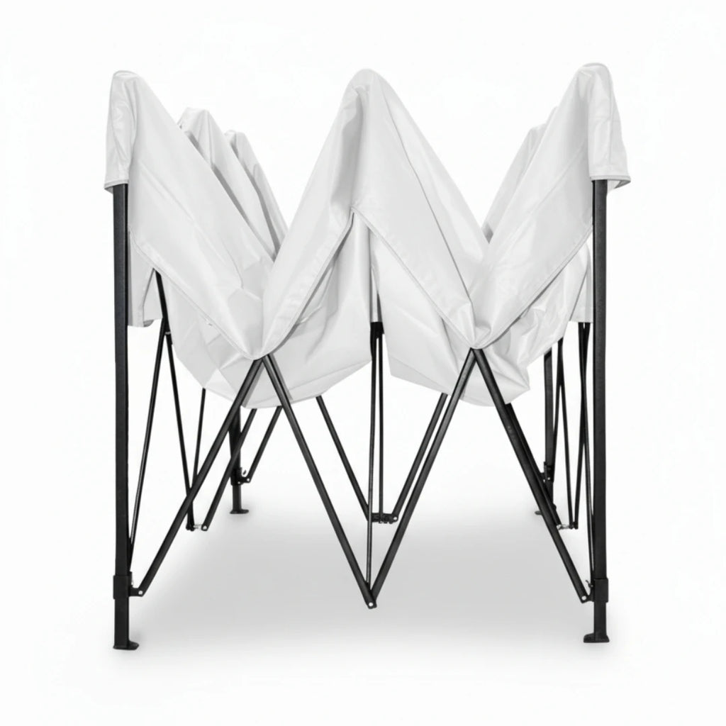 Toldo Plegable Blanco 3x3 Metros Loomber Padua Especial Para Eventos, Negocios, Reuniones, Fiestas