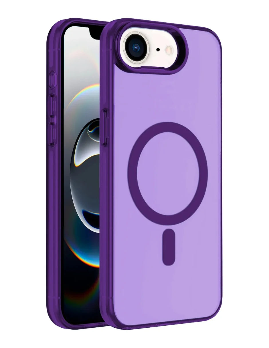 Funda Case Deluxe Para Iphone 16e Compatible Con Magsafe Magnético Protección Colores Premium