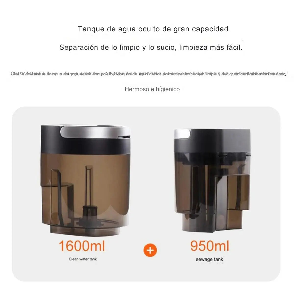 Máquina de Limpieza A Vapor 1650W Potente y Compacta Ideal Para Sofás y Alfombras