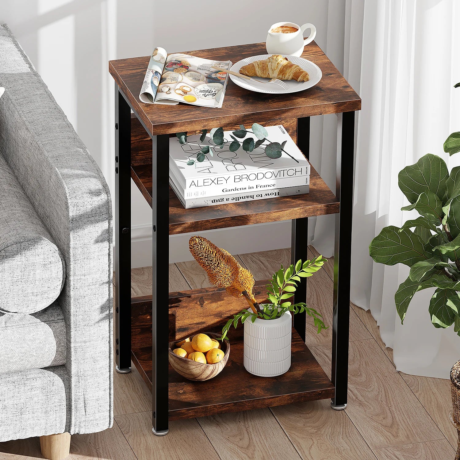 Mesa Auxiliar, Mesa De Noche Moderno, Pequena Mesa De Centro Mesas Para Jardín Mesas Laterales Para Sala Mesa De Centro