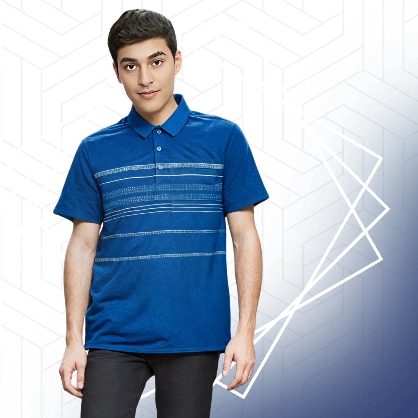 Playera polo hombre