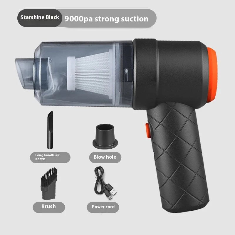 Aspirador de coche inalámbrico de 120W, aspirador portátil de mano inalámbrico para polvo, aspirador de alta potencia para el hogar, la Oficina y el coche