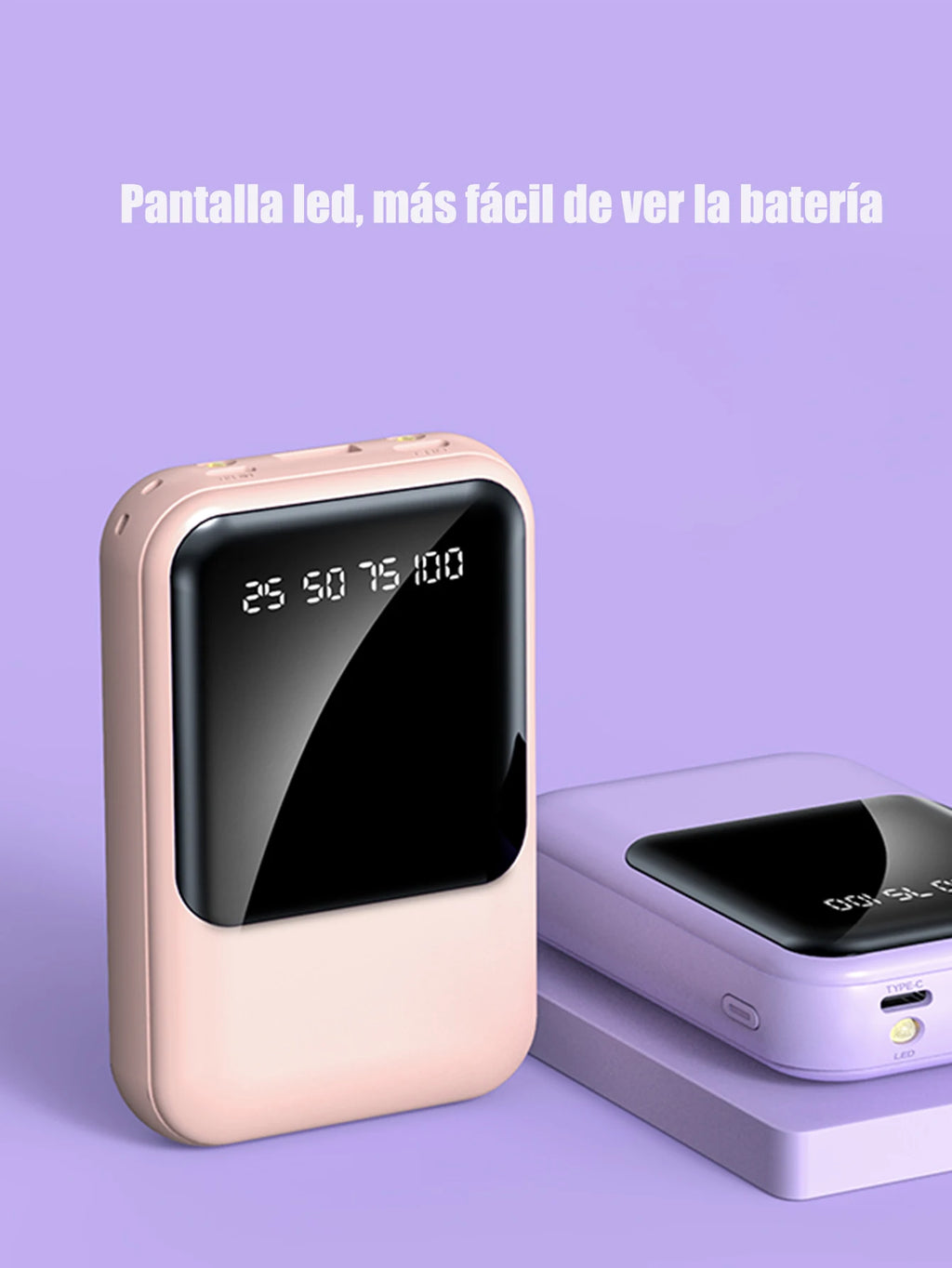 Power Bank Batería Portátil 20000mah YISEN Carga rápida Pantalla LED digital cargador portátil Con Luz LED