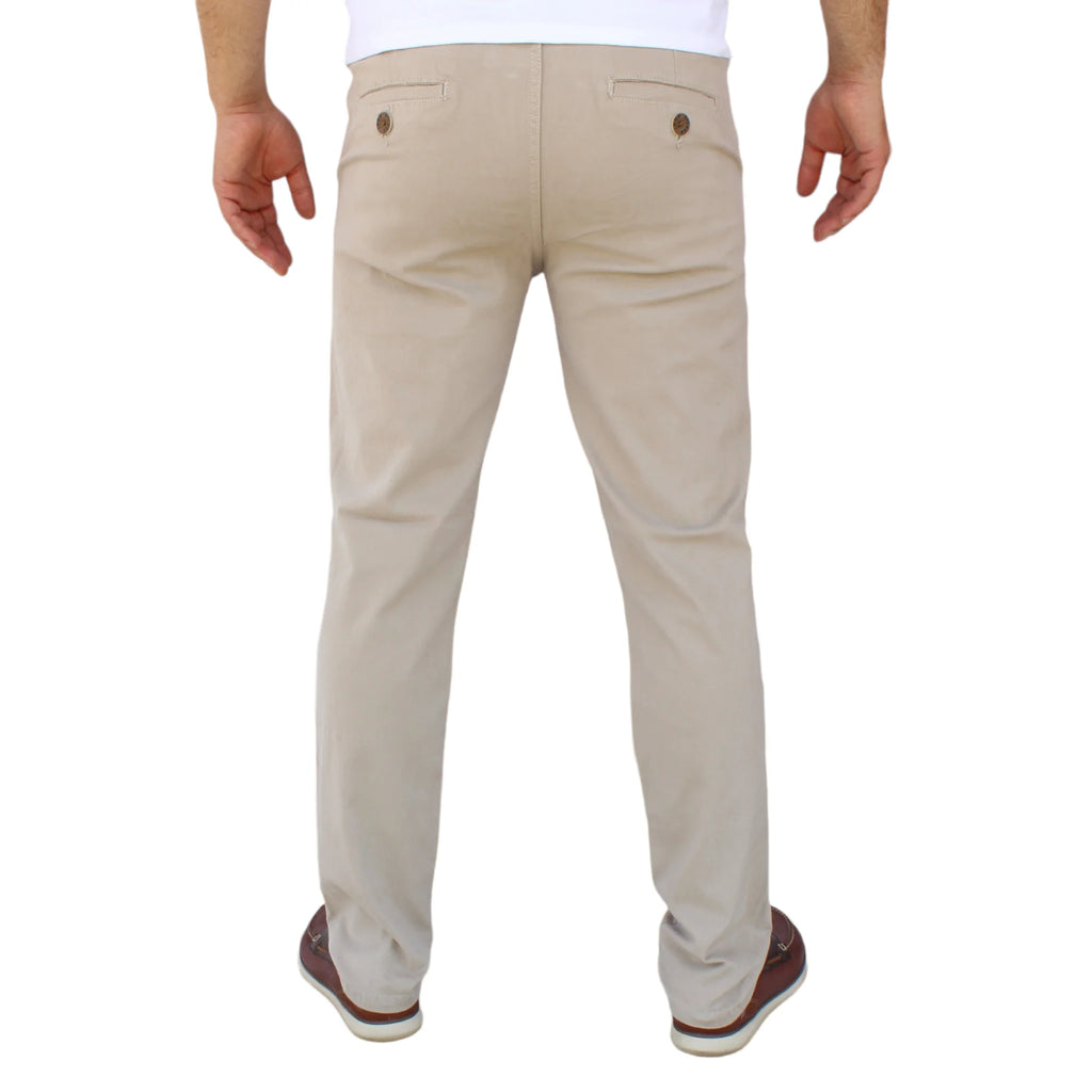 Pantalón Recto de Gabardina Stretch John Silver Jeans