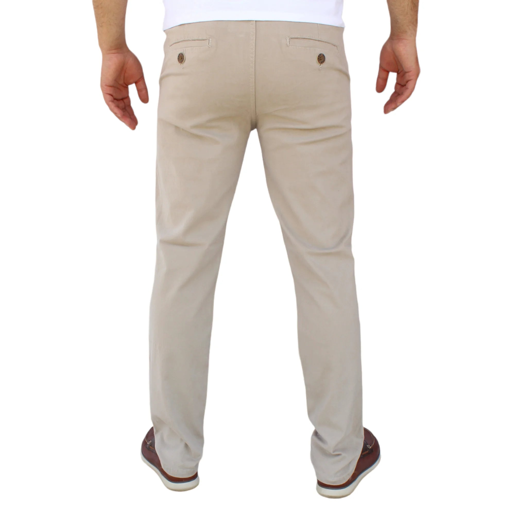 Pantalón Recto de Gabardina Stretch John Silver Jeans