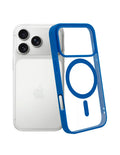 Funda Transparente Color Compatible iPhone Magsafe Pro TPU Protección Clear Magnética Silicon