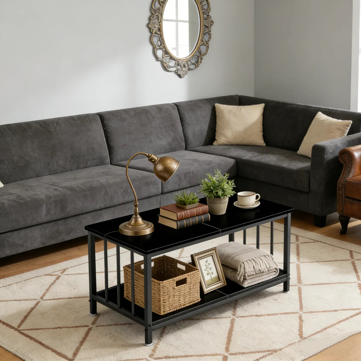 Mesa De Centro Cuadrado Minimalista Moderno Mesas De Centro Cuadrado Minimalista Moderno Auxiliar Mesa De Centro, Mesa Para Sala De Madera Moderno