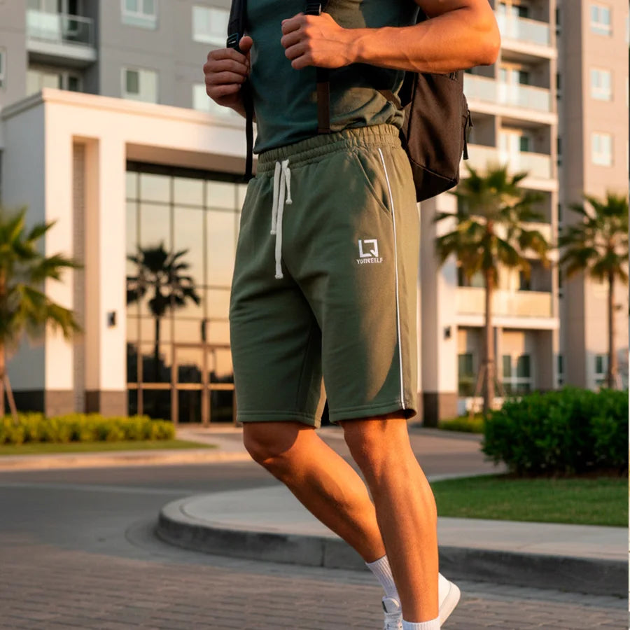 Pantalón Corto de Entrenamiento con Corte Ergonómico y Jareta Ajustable