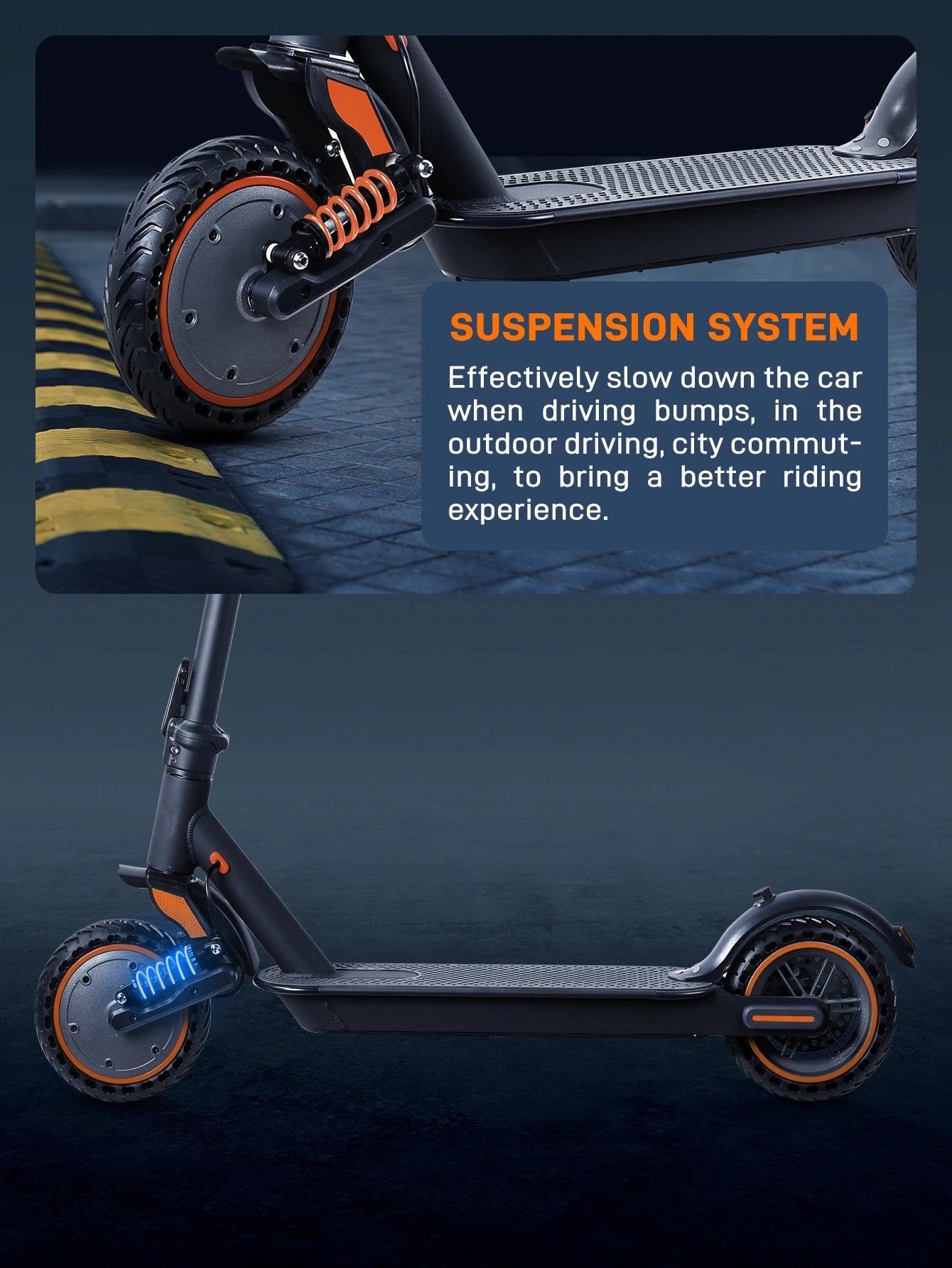 Patinete eléctrico plegable de 10.4AH con aplicación inteligente, hasta 30KM/H, con absorción de impactos, marca Mankeel, para adultos.