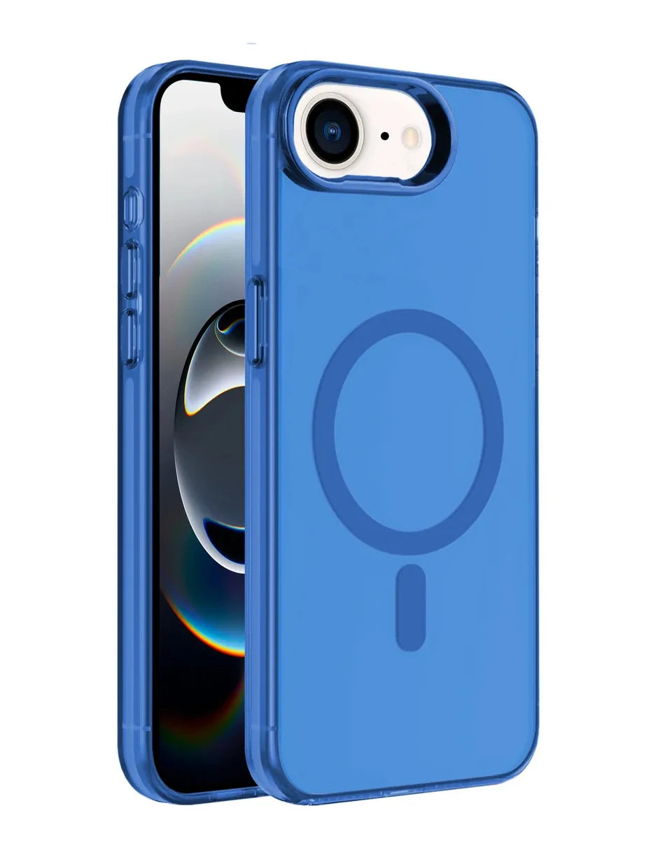 Funda Case Deluxe Para Iphone 16e Compatible Con Magsafe Magnético Protección Colores Premium