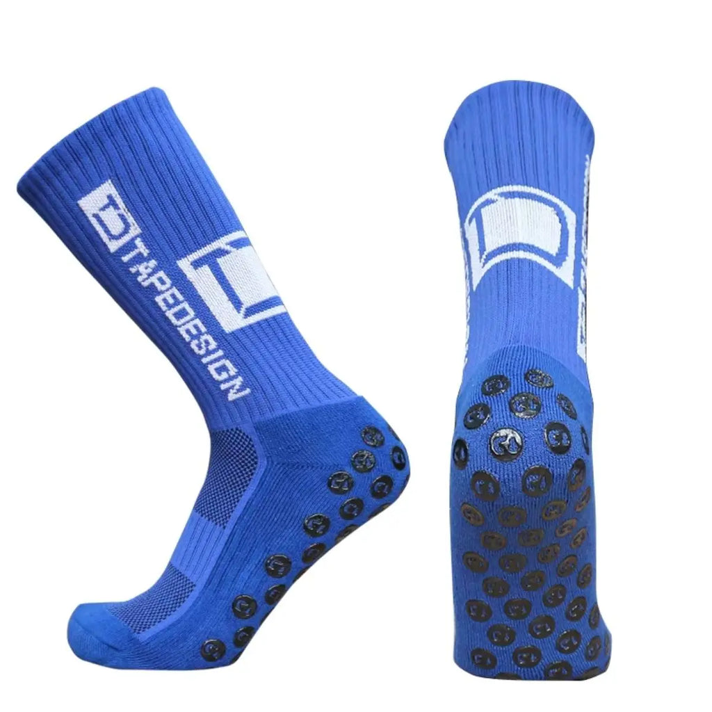 Calcetines De Fútbol De Competición Profesional Calcetines De Silicona Con Ventosa Antideslizantes